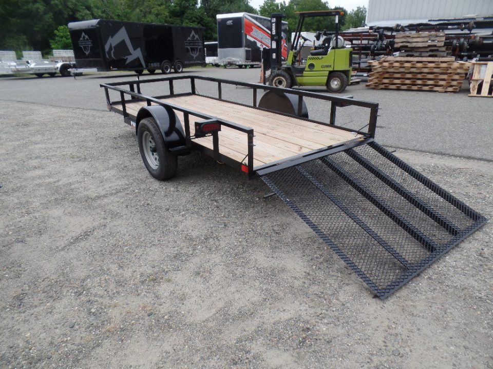 New 2026 Premier Trailers Inc. 12 ft. long deck by 5 ft. wide Utility Trailer