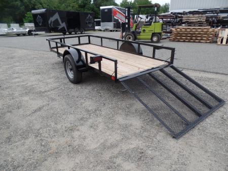New 2026 Premier Trailers Inc. 12 ft. long deck by 5 ft. wide Utility Trailer