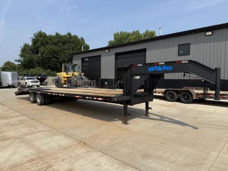 Used 2011 Elite 32ft Gooseneck with 20K GVWR and 2-10,000lb axles