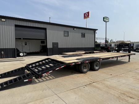 Used 2011 Elite 32ft Gooseneck with 20K GVWR and 2-10,000lb axles