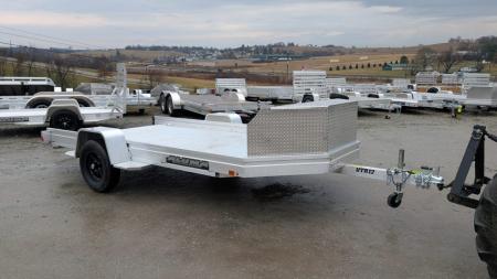 New 2027 Aluma 12' UTV Trailer w/ Pull Out Ramp