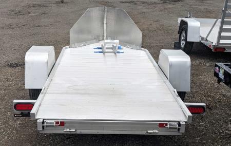 New 2027 Aluma 11' (1 Place) Motorcycle Trailer w/ Pull Out Ramp