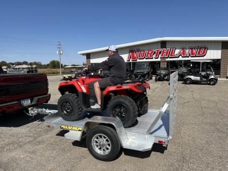 New 2027 Aluma 5'3" x 8 LW Utility Trailer