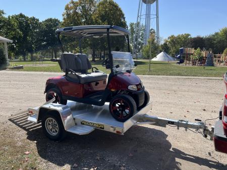 New 2027 Aluma 5'3" x 8 LW Utility Trailer