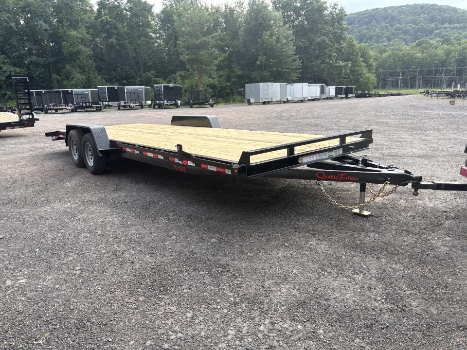 New 2027 Quality Trailers 24' 8.5K SIDE BY SIDE Utility Trailer