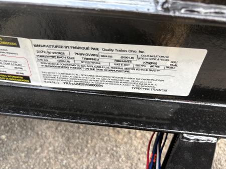New 2027 Quality Trailers 24' 8.5K SIDE BY SIDE Utility Trailer