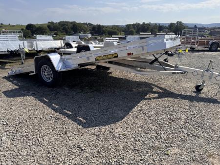 New 2027 Aluma 6'6  x 14' Single Axle Tilt Trailer