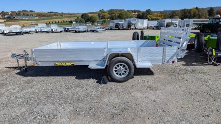 New 2027 Aluma 6'9" x 14 Heavy SR Aluminum Utility Trailer w/ 4400# Braking Axle!