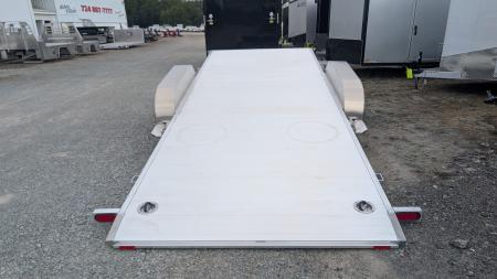 New NEW 2027 Aluma 18' (20" Stationary + 18' TILT) Tilt Trailer (CAR HAULER)