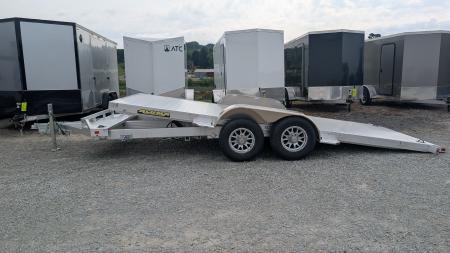 New 2027 Aluma 18' HD (20  Stationary + 18' Tilt) Tilt Trailer - 9990# GVW