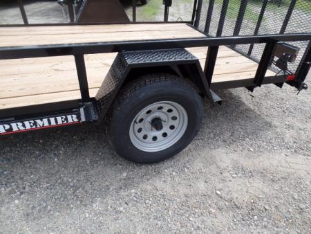 New 2026 Premier Trailers Inc. 12 ft. deck length by 81" wide , single axle 2,990 GVWR Utility Trailer