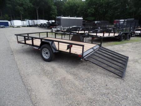 New 2026 Premier Trailers Inc. 12 ft. deck length by 81" wide , single axle 2,990 GVWR Utility Trailer