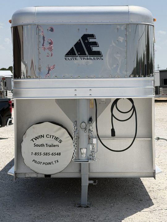 Used 2007 Elite 4 Horse Gooseneck Horse Trailer