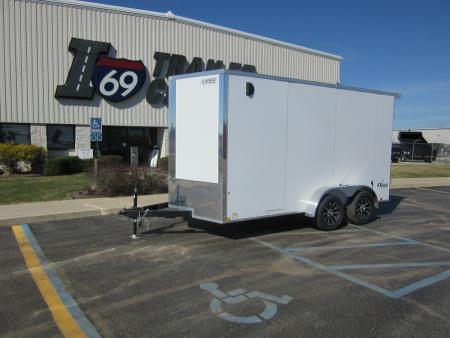 New 2026 Cargo Express 7 x 14 KE-DX8414-070 Cargo / Enclosed Trailer 7K / Double Door / Rear Flare