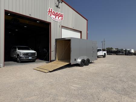 New 2027 Compass 7'x16' Enclosed Cargo Trailer - Indigo DLX
