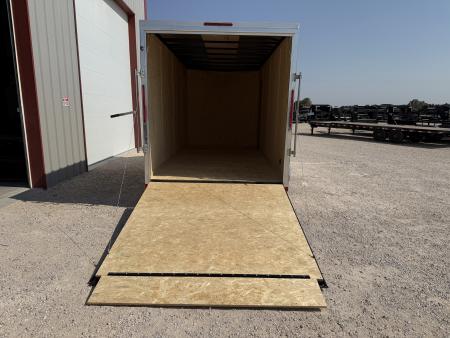 New 2027 Compass 7'x16' Enclosed Cargo Trailer - Indigo DLX