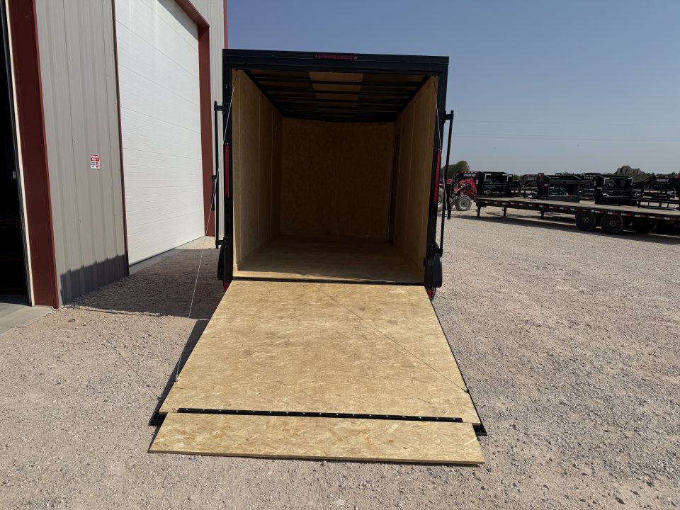 New 2027 Compass 7'x14' Enclosed Cargo Trailer - Indigo DLX
