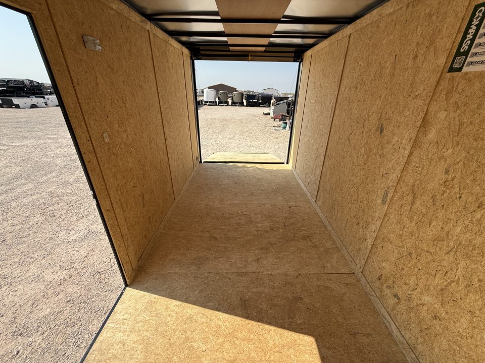 New 2027 Compass 7'x14' Enclosed Cargo Trailer - Indigo DLX