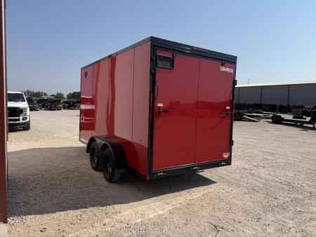 New 2027 Compass 7'x14' Enclosed Cargo Trailer - Indigo DLX