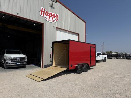 New 2027 Compass 7'x14' Enclosed Cargo Trailer - Indigo DLX