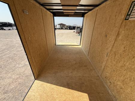 New 2027 Compass 7'x14' Enclosed Cargo Trailer - Indigo DLX