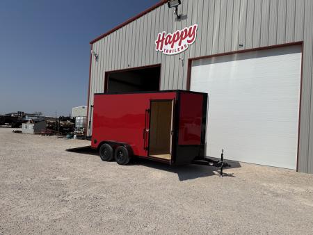 New 2027 Compass 7'x14' Enclosed Cargo Trailer - Indigo DLX