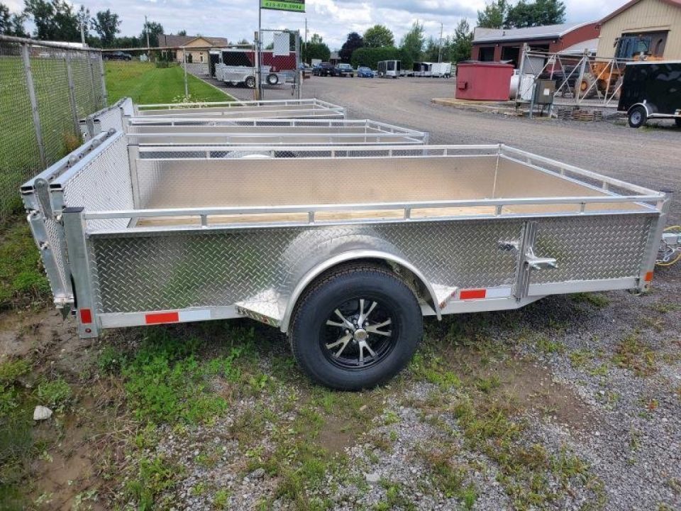 New 2027 Enbeck All Aluminum 6'x10' SA-3500 Utility Trailer