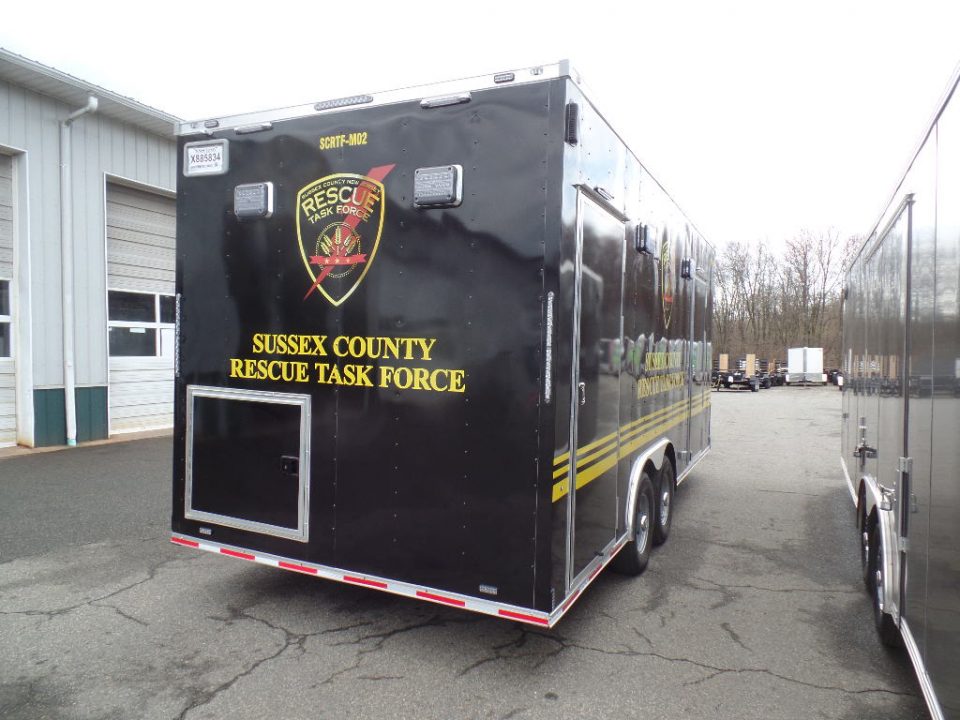 New 2027 Haul About Trailers EXAMPLE / POLICE COMMAND CENTER Office Trailer