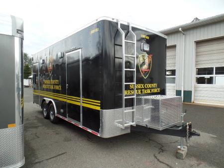 New 2027 Haul About Trailers EXAMPLE / POLICE COMMAND CENTER Office Trailer