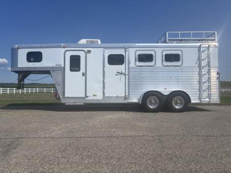 Used 2007 Exiss Trailers 3H 4'LQ Sport Horse Trailer