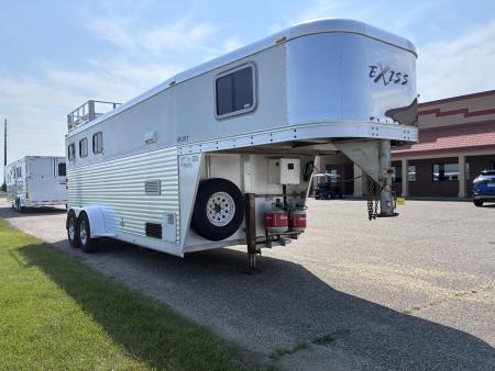 Used 2007 Exiss Trailers 3H 4'LQ Sport Horse Trailer