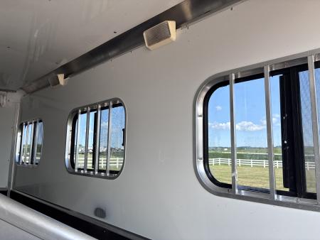Used 2007 Exiss Trailers 3H 4'LQ Sport Horse Trailer