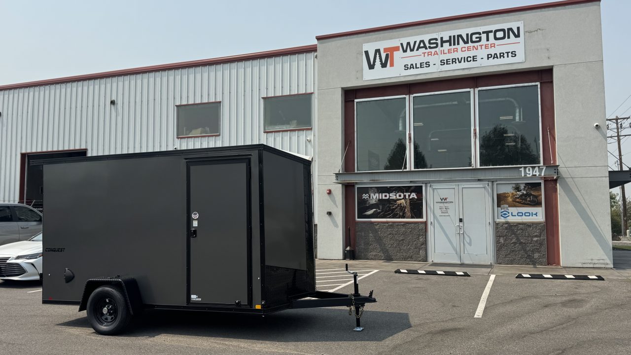 New 2026 Formula Trailers 6 x 12 Conquest SE Flat Top Slope V-nose Cargo / Enclosed Trailer