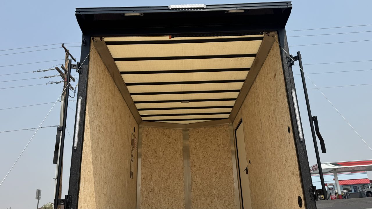 New 2026 Formula Trailers 7 x 12 Conquest SE Flat Top Sloped V-Nose 7K Cargo / Enclosed Trailer