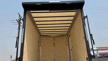 New 2026 Formula Trailers 7 x 12 Conquest SE Flat Top Sloped V-Nose 7K Cargo / Enclosed Trailer