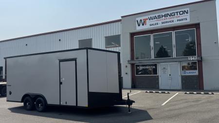 New 2027 Formula Trailers 8.5 x 18 Conquest SE Flat Top Sloped V-Nose 7k Car Hauler