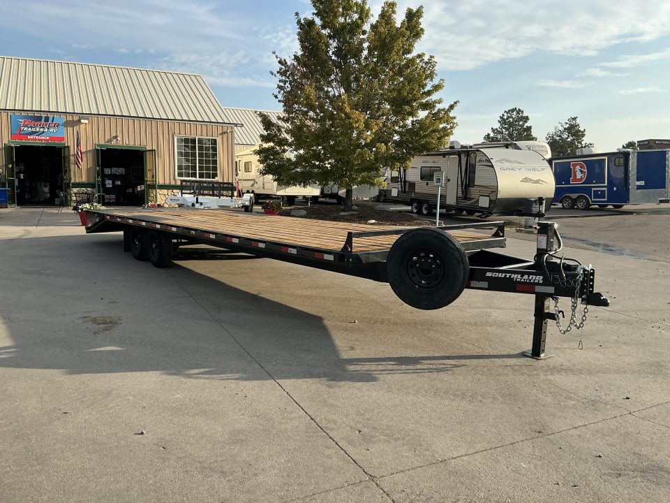 Used 2025 SLTC HBAT7-25 BT Flatbed Trailer