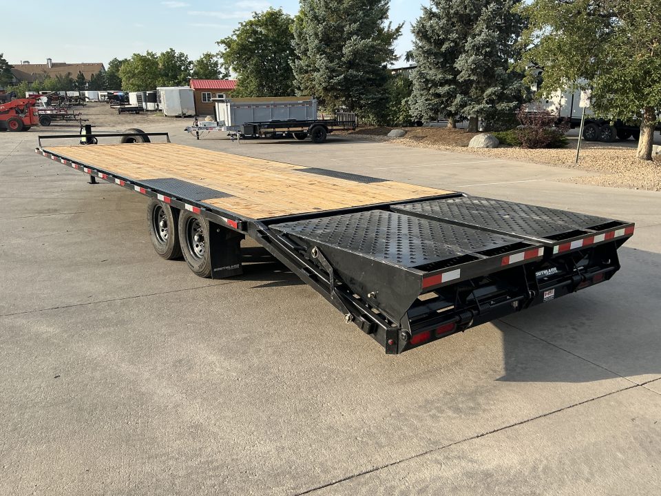 Used 2025 SLTC HBAT7-25 BT Flatbed Trailer