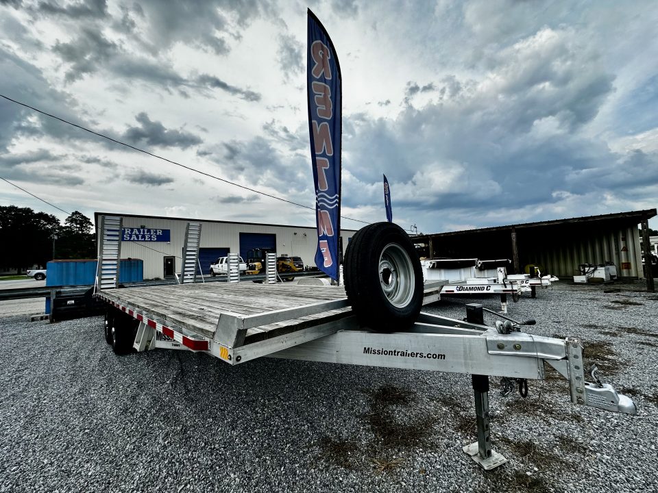 New 2023 Mission MDO 101x25 Deckover Trailer