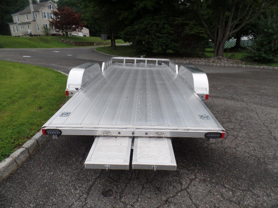 New 2026 ALCOM ALCOM / Aluminum 1,400 lbs. Empty Weight ! Open Car Trailer , $8,295 without stone guard. , $9,495 as shown. ID# 148926 Car Hauler