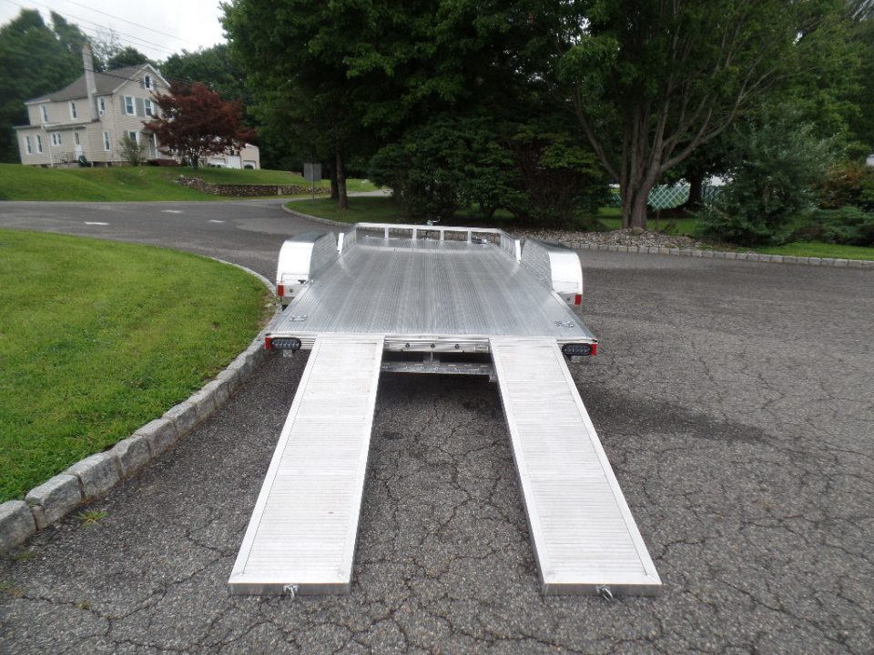 New 2026 ALCOM ALCOM / Aluminum 1,400 lbs. Empty Weight ! Open Car Trailer , $8,295 without stone guard. , $9,495 as shown. ID# 148926 Car Hauler