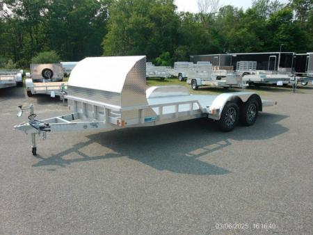 New 2026 ALCOM ALCOM / Aluminum 1,400 lbs. Empty Weight ! Open Car Trailer , $8,295 without stone guard. , $9,495 as shown. ID# 148926 Car Hauler