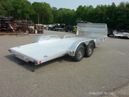 New 2026 ALCOM ALCOM / Aluminum 1,400 lbs. Empty Weight ! Open Car Trailer , $8,295 without stone guard. , $9,495 as shown. ID# 148926 Car Hauler