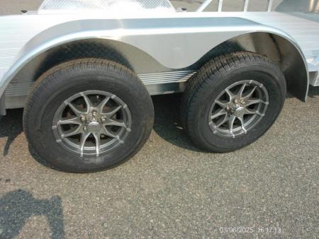 New 2026 ALCOM ALCOM / Aluminum 1,400 lbs. Empty Weight ! Open Car Trailer , $8,295 without stone guard. , $9,495 as shown. ID# 148926 Car Hauler
