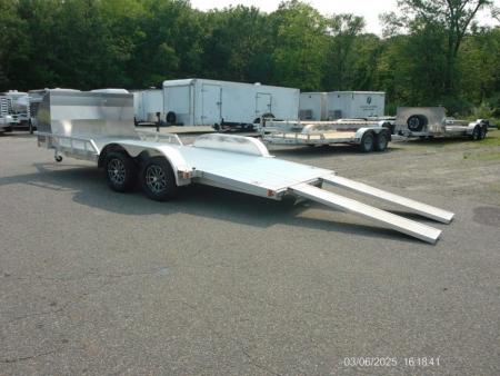 New 2026 ALCOM ALCOM / Aluminum 1,400 lbs. Empty Weight ! Open Car Trailer , $8,295 without stone guard. , $9,495 as shown. ID# 148926 Car Hauler