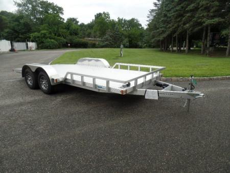 New 2026 ALCOM ALCOM / Aluminum 1,400 lbs. Empty Weight ! Open Car Trailer , $8,295 without stone guard. , $9,495 as shown. ID# 148926 Car Hauler
