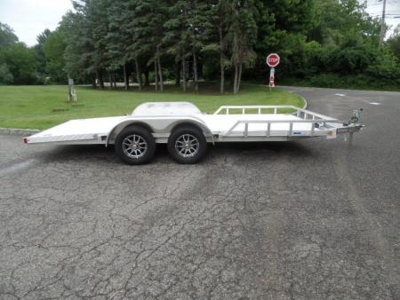 New 2026 ALCOM ALCOM / Aluminum 1,400 lbs. Empty Weight ! Open Car Trailer , $8,295 without stone guard. , $9,495 as shown. ID# 148926 Car Hauler
