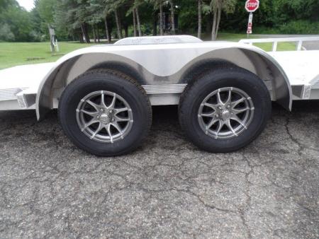 New 2026 ALCOM ALCOM / Aluminum 1,400 lbs. Empty Weight ! Open Car Trailer , $8,295 without stone guard. , $9,495 as shown. ID# 148926 Car Hauler