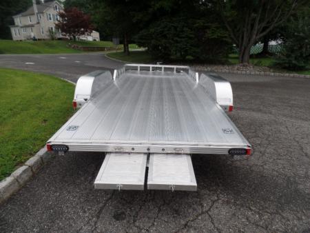 New 2026 ALCOM ALCOM / Aluminum 1,400 lbs. Empty Weight ! Open Car Trailer , $8,295 without stone guard. , $9,495 as shown. ID# 148926 Car Hauler