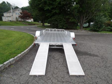 New 2026 ALCOM ALCOM / Aluminum 1,400 lbs. Empty Weight ! Open Car Trailer , $8,295 without stone guard. , $9,495 as shown. ID# 148926 Car Hauler